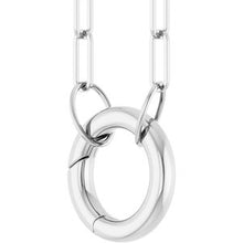 Sterling Silver Circle Charm 16