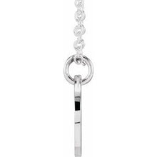 Sterling Silver Script Initial D 16-18