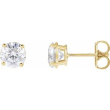 14K Yellow 1 1/2 CTW Natural Diamond Stud Earrings 1874:60028:P