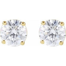 14K Yellow 1 1/2 CTW Natural Diamond Stud Earrings 1874:70211:P