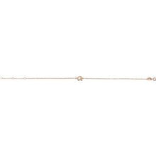 14K Rose Initial A 6 1/2-7 1/2