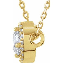 14K Yellow 1/5 CTW Lab-Grown Diamond Halo-Style 16