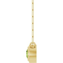 14K Yellow Natural Peridot 18