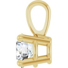 14K Yellow 1/3 CT Lab-Grown Diamond Pendant 28392:LG607:P