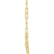 14K Yellow  Interlocking Circle 18