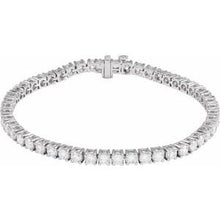 14K White 6 CTW Lab-Grown Diamond Line 7