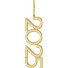 14K Yellow 2025 Year Charm/Pendant 87773:147:P