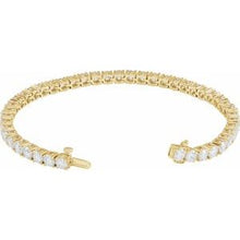 14K Yellow 9 CTW Lab-Grown Diamond Line 7