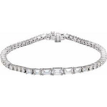 14K White 4 5/8 CTW Lab-Grown Diamond Line 7