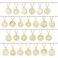 14K Yellow Script Initial P 16-18