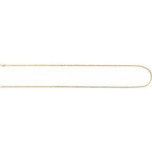 14K Yellow 1.95 mm Curb 18