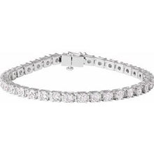 14K White 7 CTW Lab-Grown Diamond Line 7 1/4