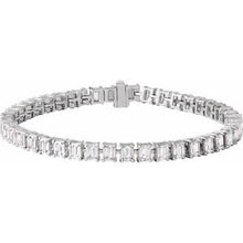 14K White 10 1/2 CTW Lab-Grown Diamond Line 7