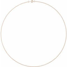 10K Rose 1 mm Cable 20