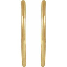 14K Yellow Gold-Filled 20 mm Hoop Earrings 689238:102:P