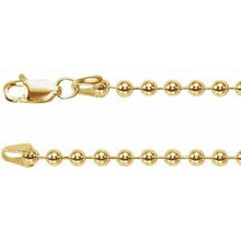 14K Yellow Gold-Filled 3 mm Hollow Bead 16