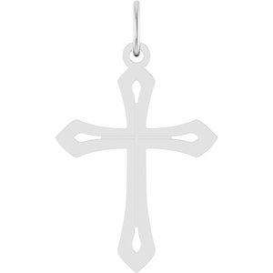 Sterling Silver Cross Pendant R50069:104:P