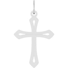 Sterling Silver Cross Pendant R50069:104:P