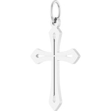 Sterling Silver Cross Pendant R50069:104:P