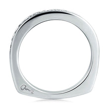 A.Jaffe Wedding Bands Sparkling Channel Set Signature Band MRS233/27