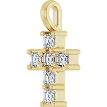 14K Yellow 1/3 CTW Lab-Grown Diamond Pendant R50062:LG6101:P