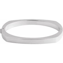 Sterling Silver 6 mm Bangle 6 1/2