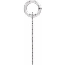 Sterling Silver Initial R Sunburst Pendant 689251:742:P