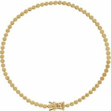 14K Yellow Geometric Line 7