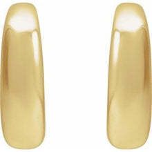 14K Yellow 19.2 mm Hoop Earrings 689324:602:P