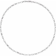 Sterling Silver 3.9 mm Puffed Oval Cable 16