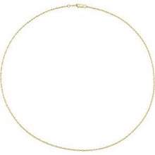 14K Yellow 1.5 mm Rope 24