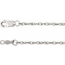 14K White 1.5 mm Rope 7