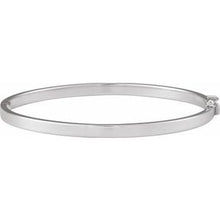 Sterling Silver Hinged 7