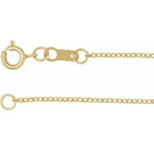 14K Yellow Gold-Filled 1 mm Ultra-Lightweight Cable 16-18