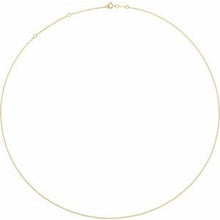 14K Yellow Gold-Filled 1 mm Ultra-Lightweight Cable 16-18