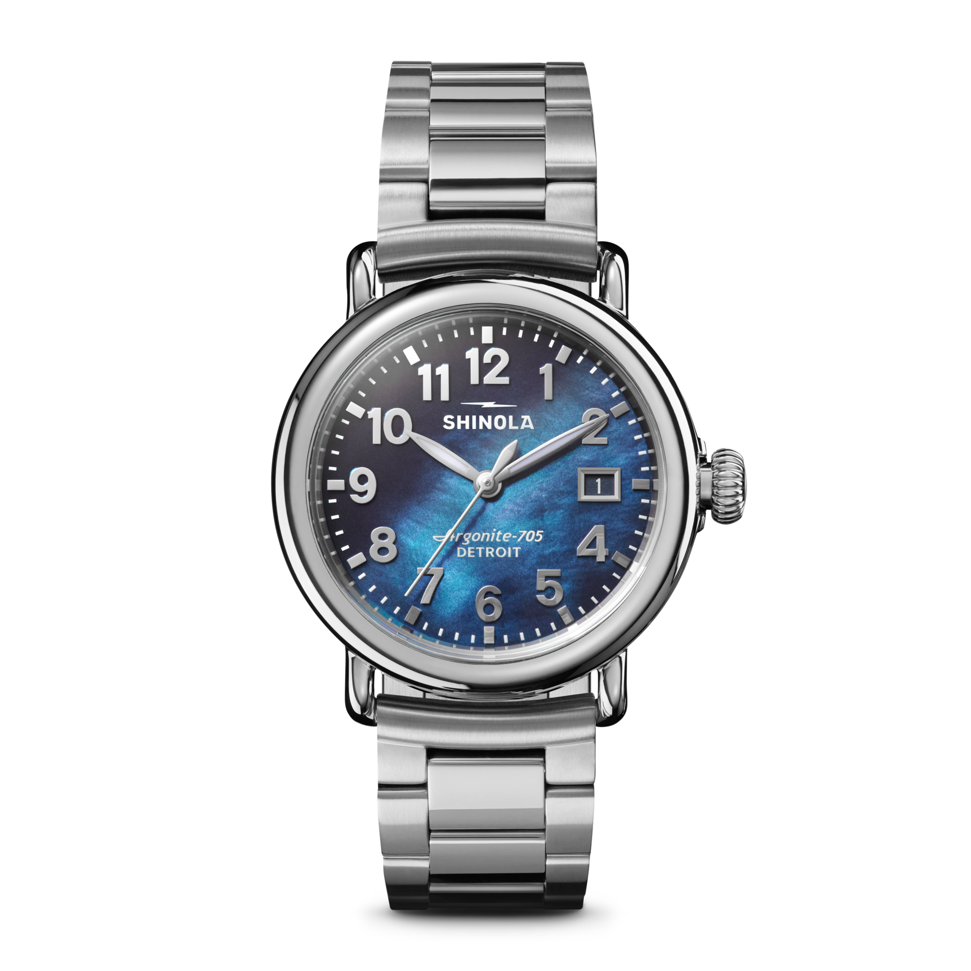 Shinola Runwell Watch S0120308479-1-CadetBlu-36-USA