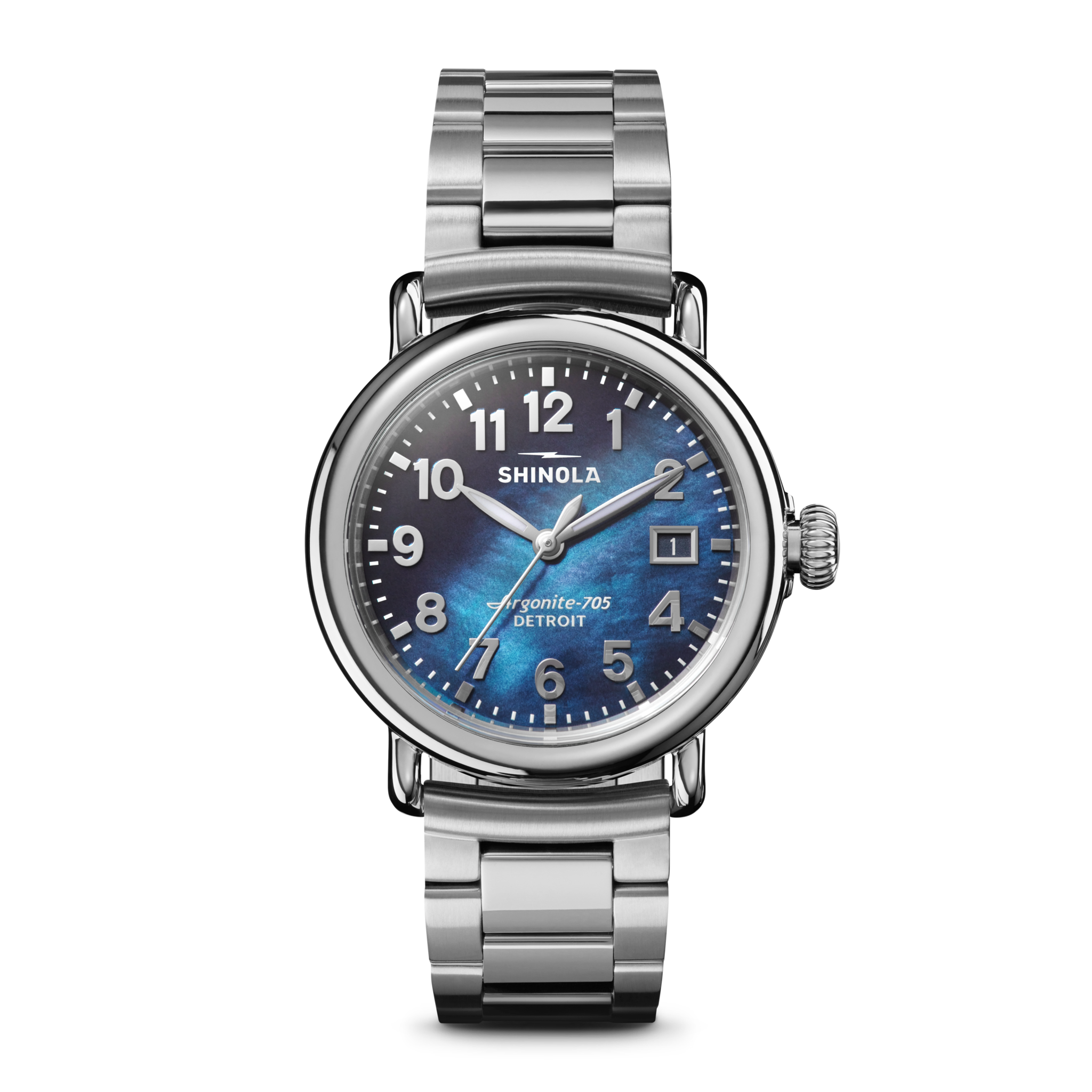 Shinola Runwell Watch S0120308479-1-CadetBlu-36-USA