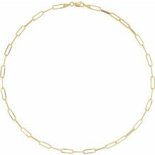 18K Yellow Gold-Plated Sterling Silver 3.85 mm Paperclip-Style 16
