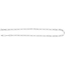 14K White 3.85 mm Paperclip-Style 20