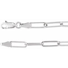 Sterling Silver 3.85 mm Paperclip-Style 20