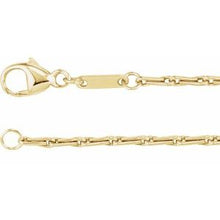 14K Yellow 1.5 mm Barleycorn 7