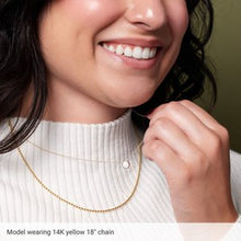 14K Yellow Gold-Filled 2 mm Hollow Bead 16