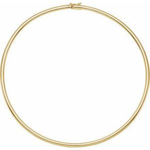 14K Yellow 4 mm Omega 18