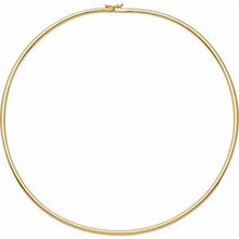 14K Yellow 3 mm Omega 18