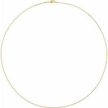 14K Yellow Gold-Filled .75 mm Box 16