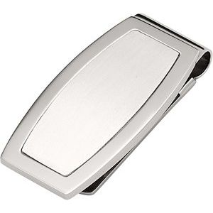 Stainless Steel 49.3x22.9 mm Money Clip