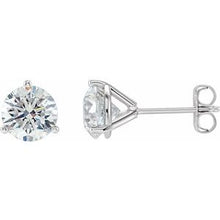 18K White 1 1/2 CTW Natural Diamond Stud Earrings 66233:60055:P