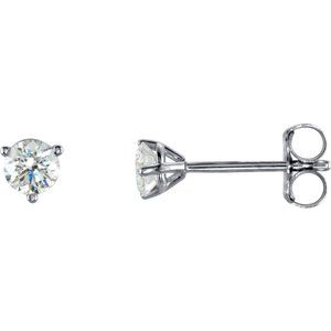 Platinum 1/3 CTW Natural Diamond Stud Earrings 66233:60066:P