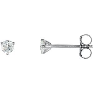 18K White 1/5 CTW Natural Diamond Stud Earrings 66233:60053:P