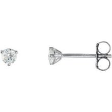18K White 1/5 CTW Natural Diamond Stud Earrings 66233:60053:P